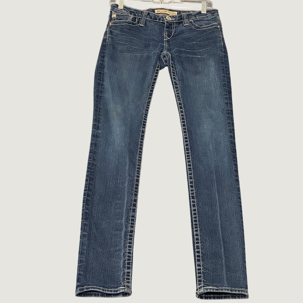 Big Star Sweet Skinny Ultra-Low Fit Jeans Dark Wash 28R